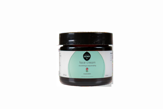 Rosewater Face Creme - Made By Hemp