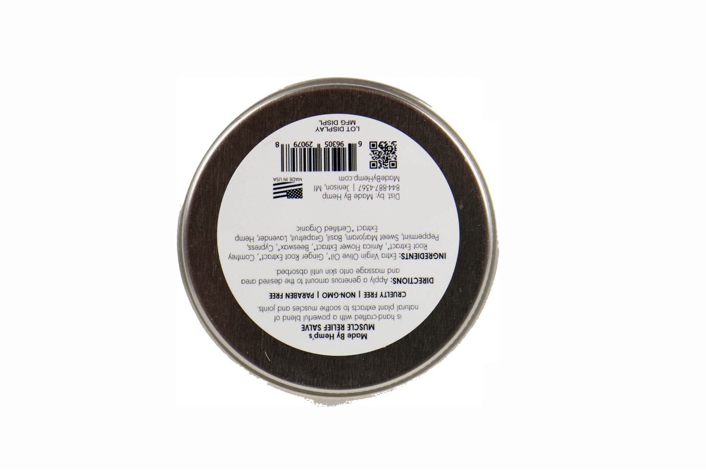 Muscle Relief Salve - Made By Hemp