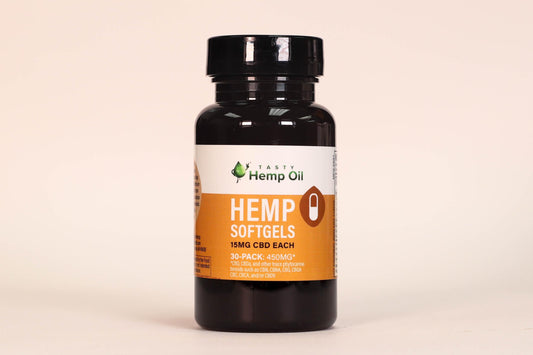 Hemp Softgels - Tasty Hemp Oil